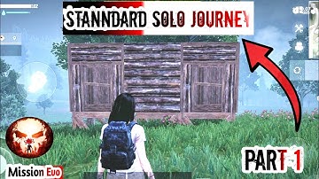 START NEW SESION ||  HARDCORE SOLO JOURNEY || PART 1 || mission evo beta#projectevobeta #solo