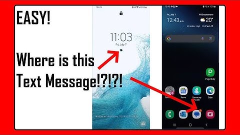EASY - Find Unread Text Message When There Are None