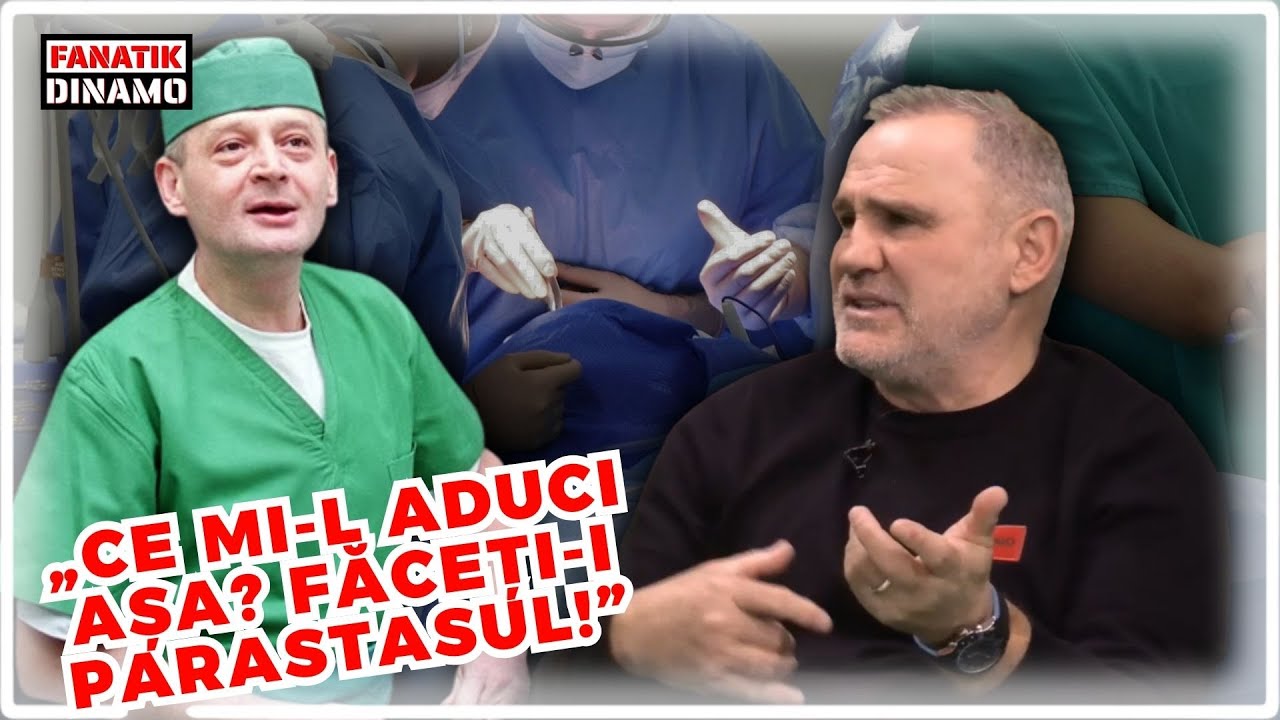 Gica Mihali, CLIPE DE COSMAR in tricoul lui Dinamo. SALVAT DE LA MOARTE de doctorul Sorin Oprescu