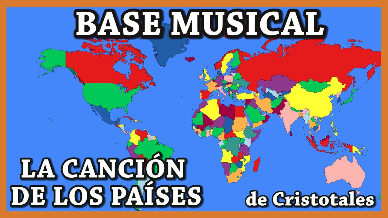 Base musical de La canción de los países del mundo, versión Cristotales