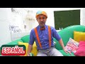 Blippi visita un Patio de Juegos Cubierto | Compilación | Explorar con Blippi