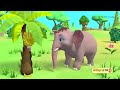 🐘 एक मोटा हाथी | Ek mota hathi | Best Hindi Nursery Rhymes | Kiddiestv Hindi Mp3 Song