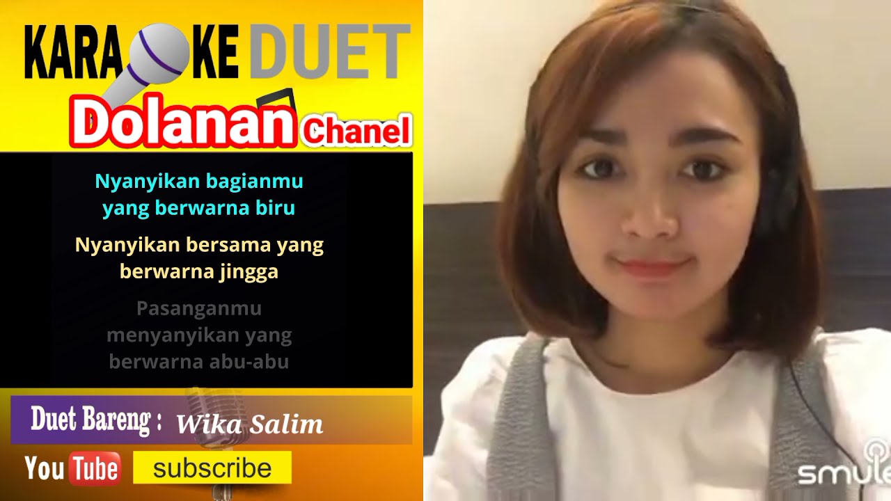 Dasi dan Gincu Karaoke Smule Feat Wika Salim