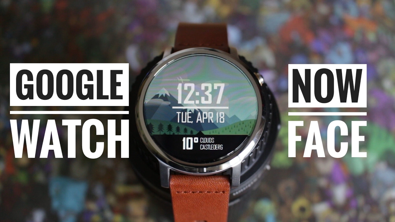Google Now Watch Face for Android Wear 
