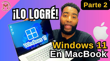 😱Así se instala WINDOWS 11 OFICIAL en MacBooK [FUNCIONA EN 2025]✅