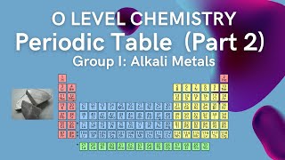 O Level Chemistry Periodic Table: Group I - Alkali Metals