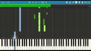 Resident Evil - Credits / Synthesia Piano Tutorial
