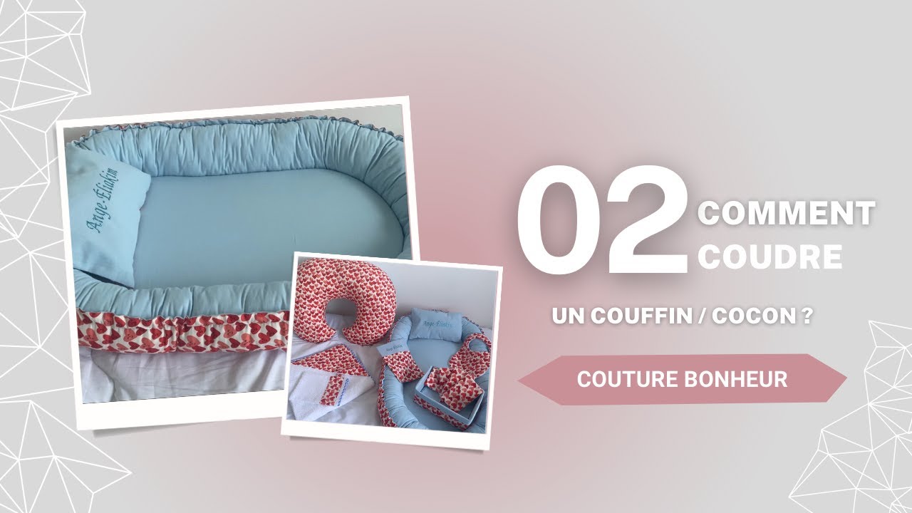 Coudre un couffin pour poupée #couffinpoupon 