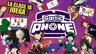 Playing Gartic Phone with class 1A  [BNHA cosplay]