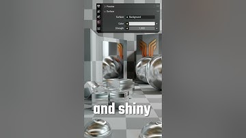 Instantly improve the look of metallic reflections #blender #blender3d #3dart