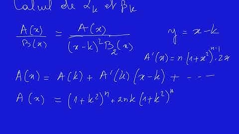 Polynômes et Fractions Rationnelles Décomposition en Eléments Simples Exercice 4