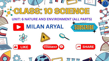 Class: 10 || Science || Unit: 6 || Nature and Environment || All Parts (Combined)
