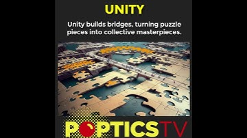 UNITY | Unity builds bridges, turning puzzle pieces into collective masterpieces.