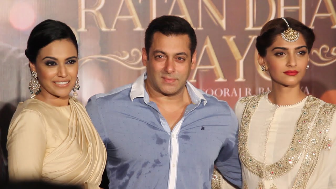 UNCUT - Prem Ratan Dhan Payo Trailer launch | Salman khan | Sooraj B | Sonam | Rajshri Production