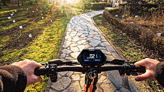 KuKirin G3 Pro City Ride POV [4K] Timisoara