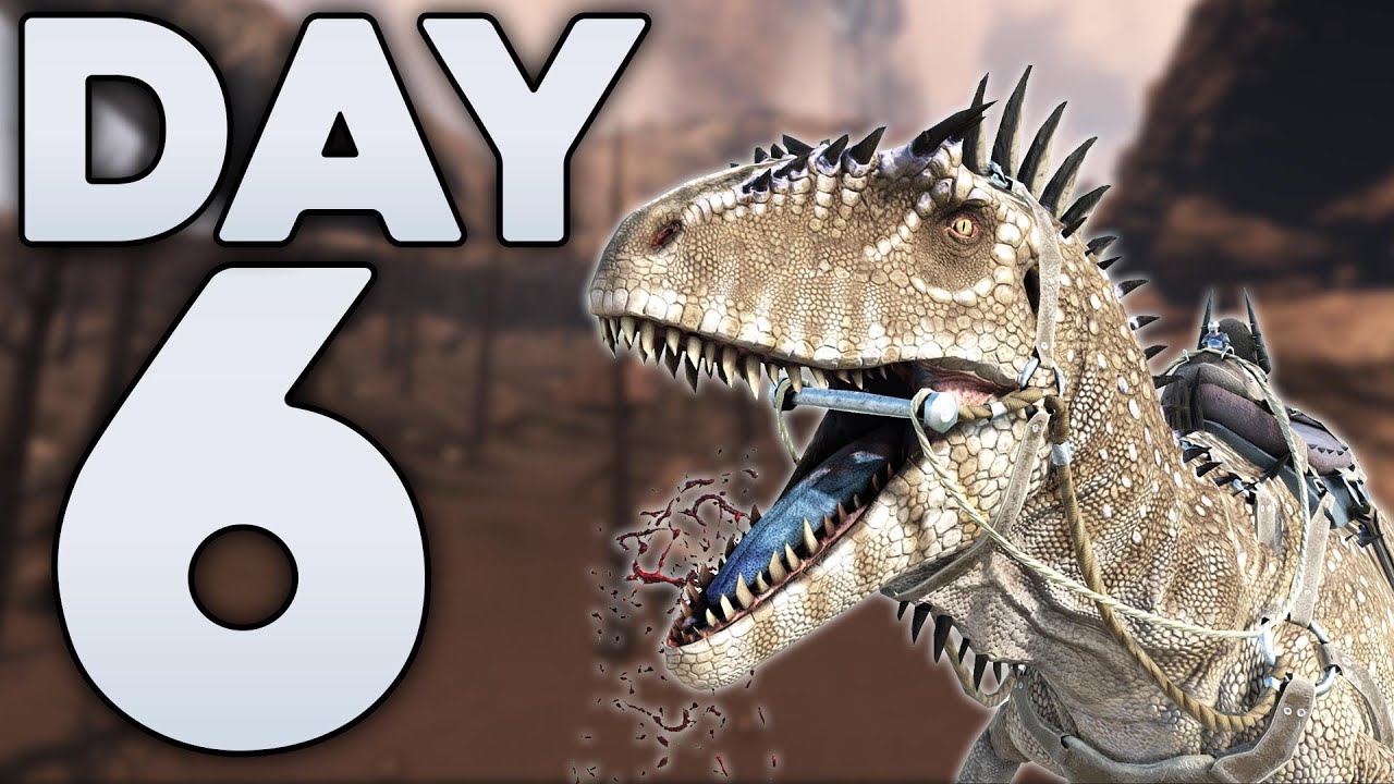 Fighting For Insane Stat Carchas On MTS ARK PvP YouTube