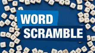 Scrambled Words (Vocabulary Test) - Guess the Answer | Daily Quiz Bites - #anagram #guesstheanswer