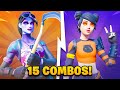 15 New TRYHARD Skin Combos IN FORTNITE SEASON 7!