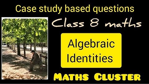 Case study based questions | Class 8 maths | Algebraic expressions  | DAV maths | radius of park