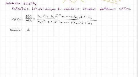 Routh Stability Criteria