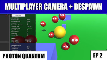 Tutorial: Photon Quantum Multiplayer Unity EP2 (Camera Respawn Despawn) 🎥