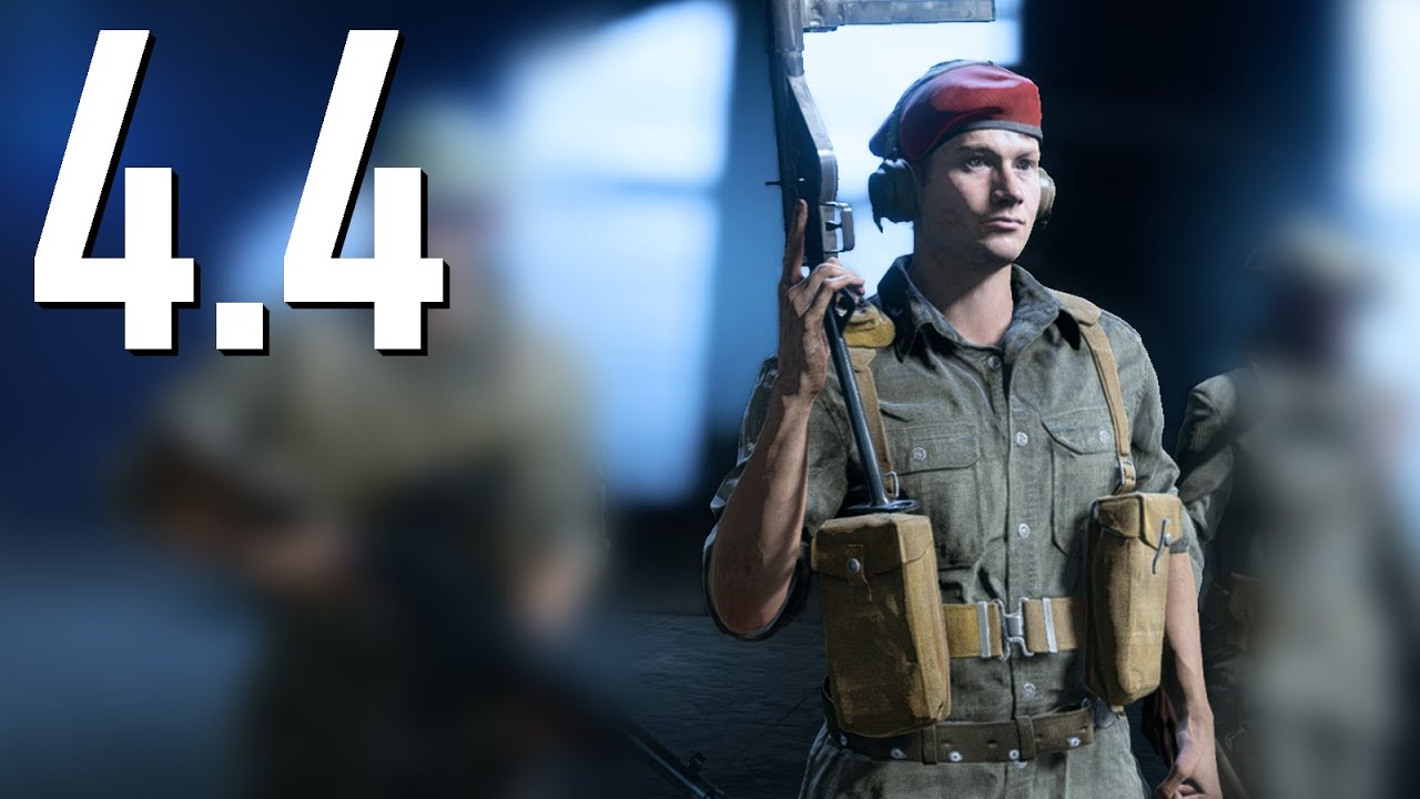 Battlefield 5 - 4.4 Update Overview (New Tanker/Pilot Models + 450 Ranks)