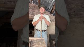 Making An Antler Walking Stick #craft #stick #antler #craft #walkingstick
