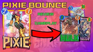 HULK for 0 energy... this PIXIE BOUNCE deck is so much fun!!
