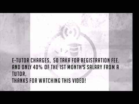 Registration Video Guide For a Tutor: E-Tutor, Your Trusted Tuition Partner!