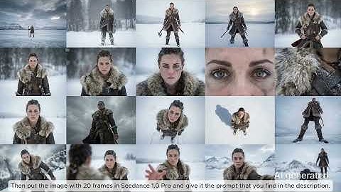 Create 20 camera views and play at the same time in one frame