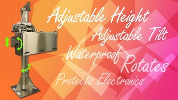 HMI in NEMA 4x Stainless Steel Enclosure with Adjustable Ergonomic Control