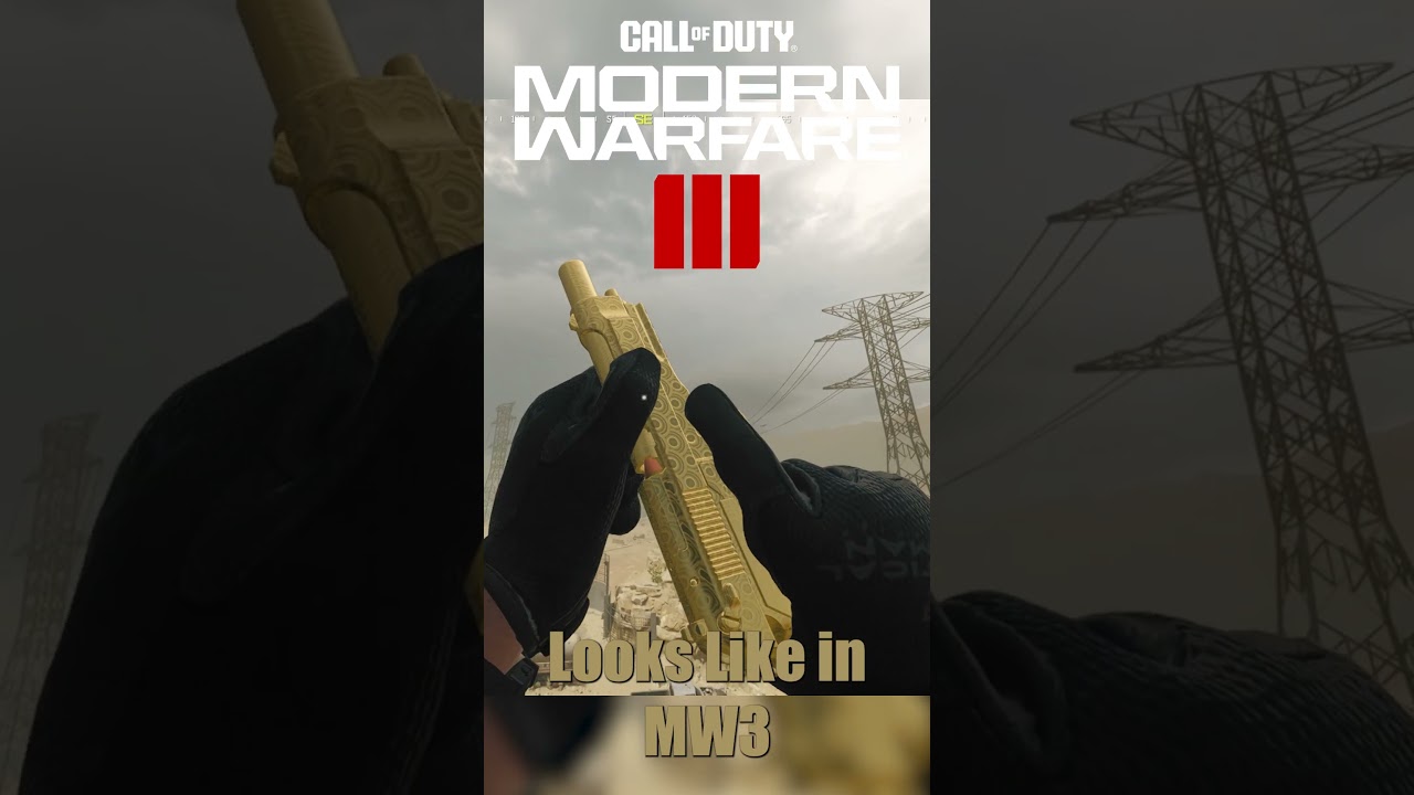 Gold Camo on Renetti! MW3!!  