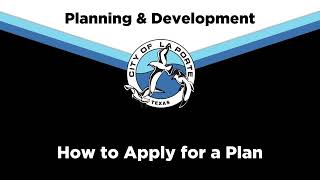 How To Apply for a Plan with Citizen Self Service