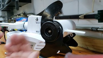 How to remove and replace propeller for Minn Kota Trolling motor