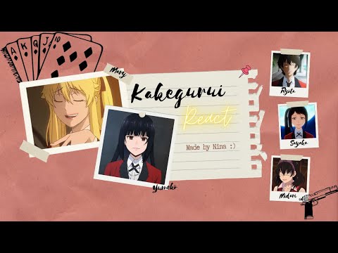 Kakegurui e No Game No Life reagindo a tik toks•