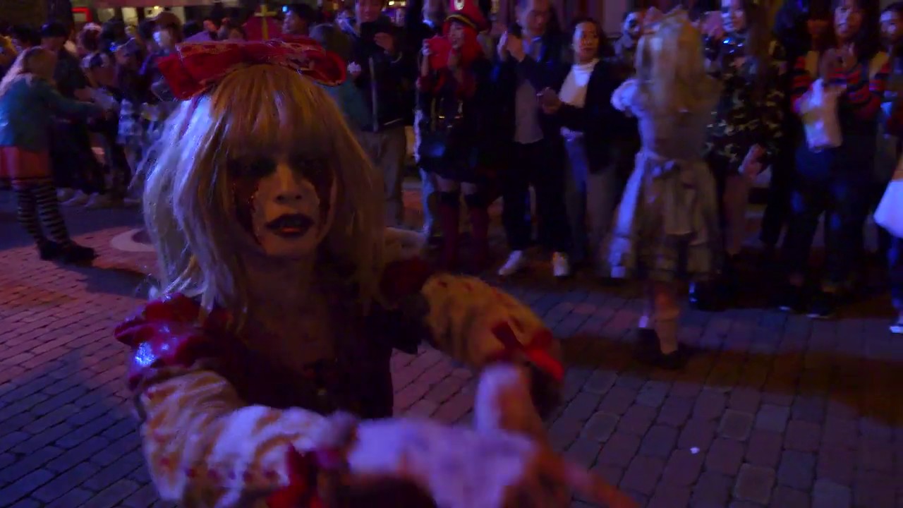USJ ハロウィン ゾンビ・デ・ダンス【アイドルゾンビ・赤ワンピ】ホラーナイト 2018