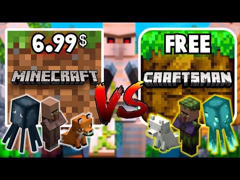 New* CRAFTSMAN 2021! FREE MCPE 1.17 Copy!!