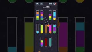 Water Sport Puzzle Game Hacks! WaterSort Level 345-350 Solution 2023 #RKGames #subscribe #shorts screenshot 3