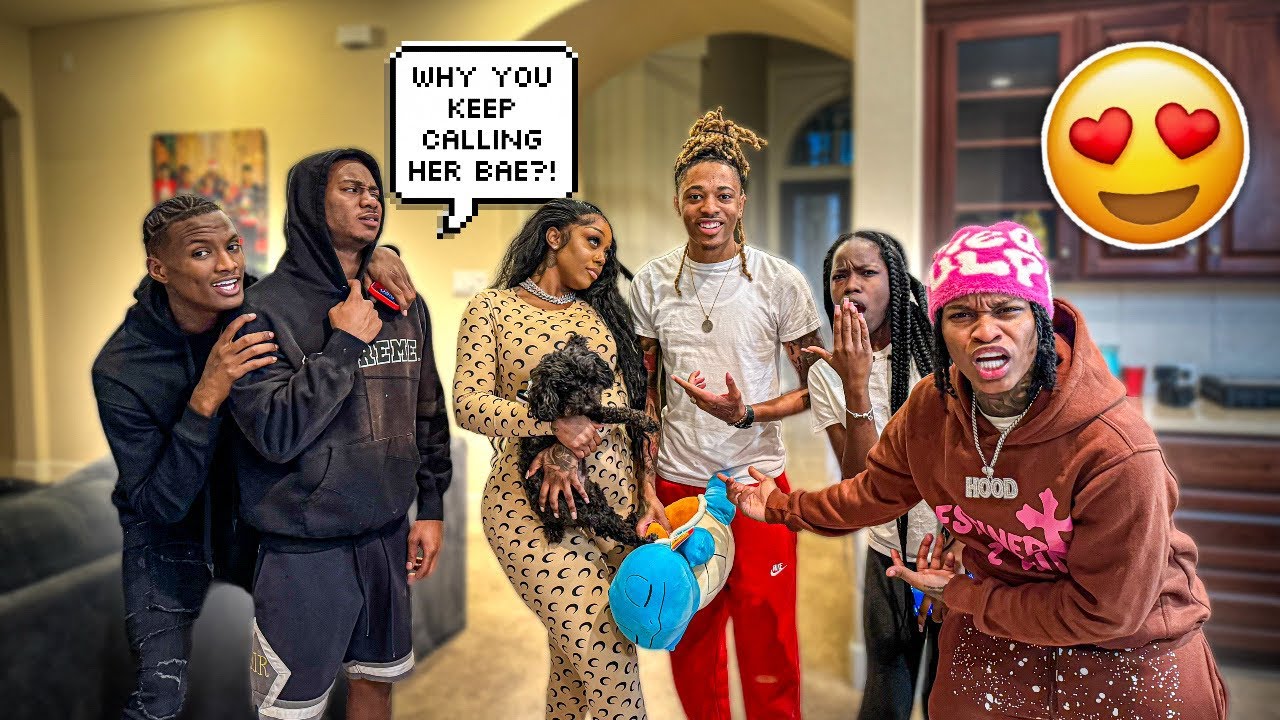 Calling Kianna Jay Bae Infront Of The Gang To See If They Notice..