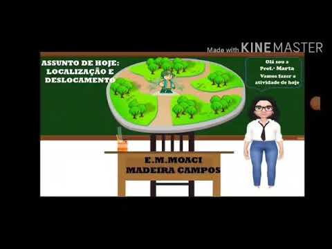 Atividade sobre localização e deslocamento 2° ano