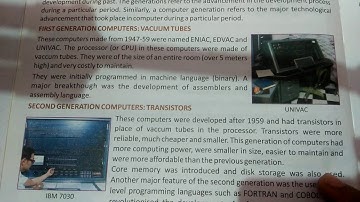 Class- 5 Computer Chapter-1 (Generations of Computer) By:- Kishan Sir