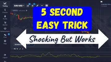 (Easiest Trick) 5 Second Binary Options Strategy - Binary Options Trading