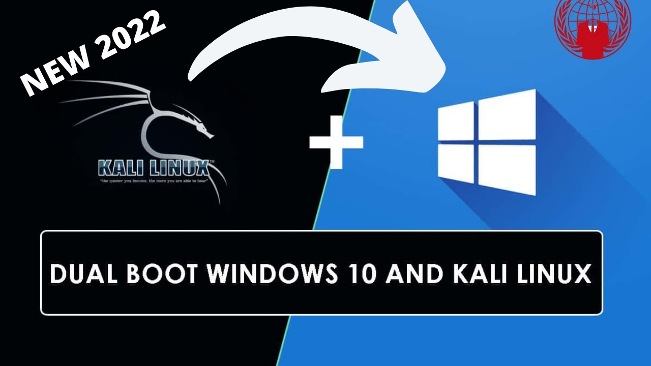 How To Dual Boot Kali Linux With Windows 10 Without installation Step ...