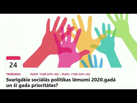 Video: No Kurienes Rodas Sociālās Politikas Finansēšana?