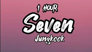 -1 Hour-Jungkook seven (feat.Latto) lyrics ساعة كاملة من أغنية جونغكوك سيڤين
