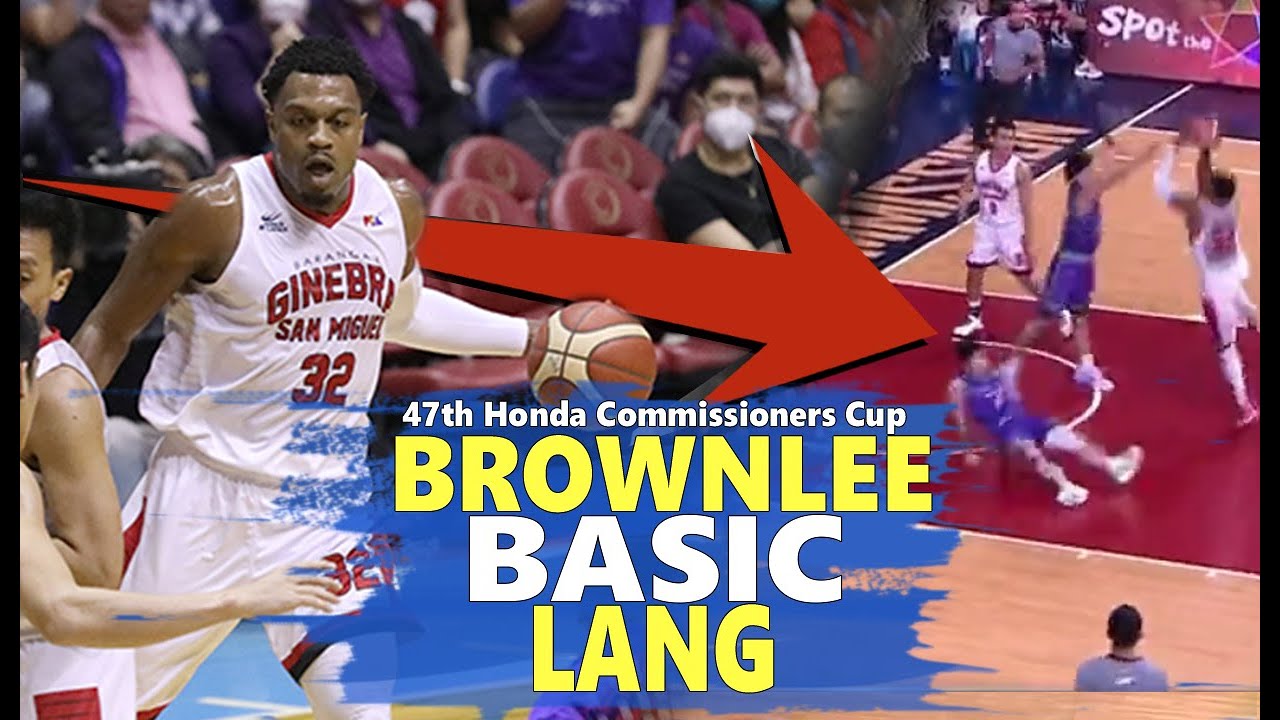 Justin Brownlee Full Highlights 25 pts 11 rebs vs Converge FiberXers