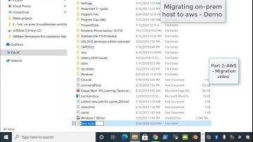 Part 2  -  AWS Migration project step by step