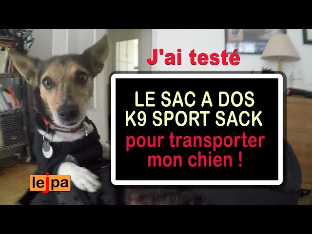 Le Sac à Dos pensé pour des balades avec son chien - Le Gardien