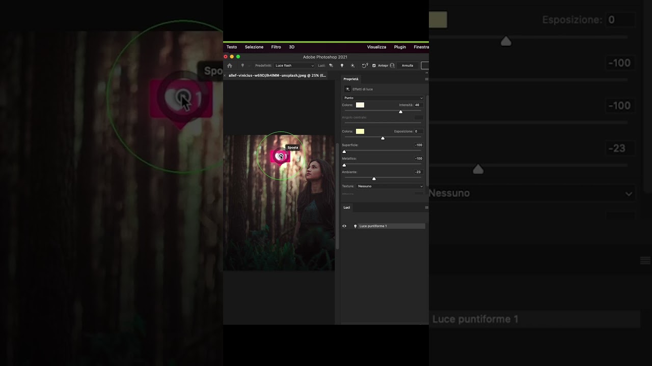COME CREARE UN BAGLIORE O EFFETTO NEON CON PHOTOSHOP 🤯🚀