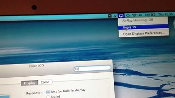 1min: AirPlay Mirroring from your Mac to your Apple TV